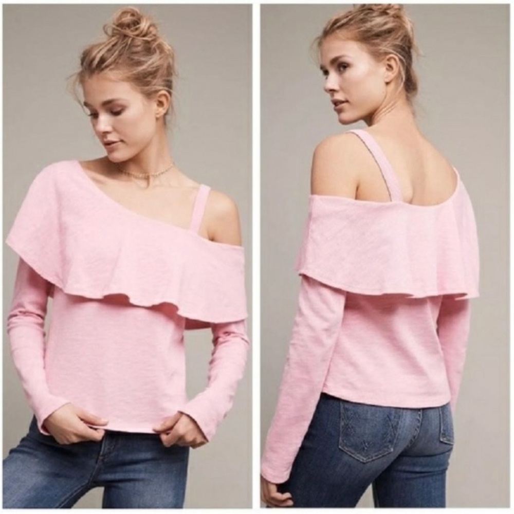 🍬 ANTHROPOLOGIE OPEN SHOULDER TOP!